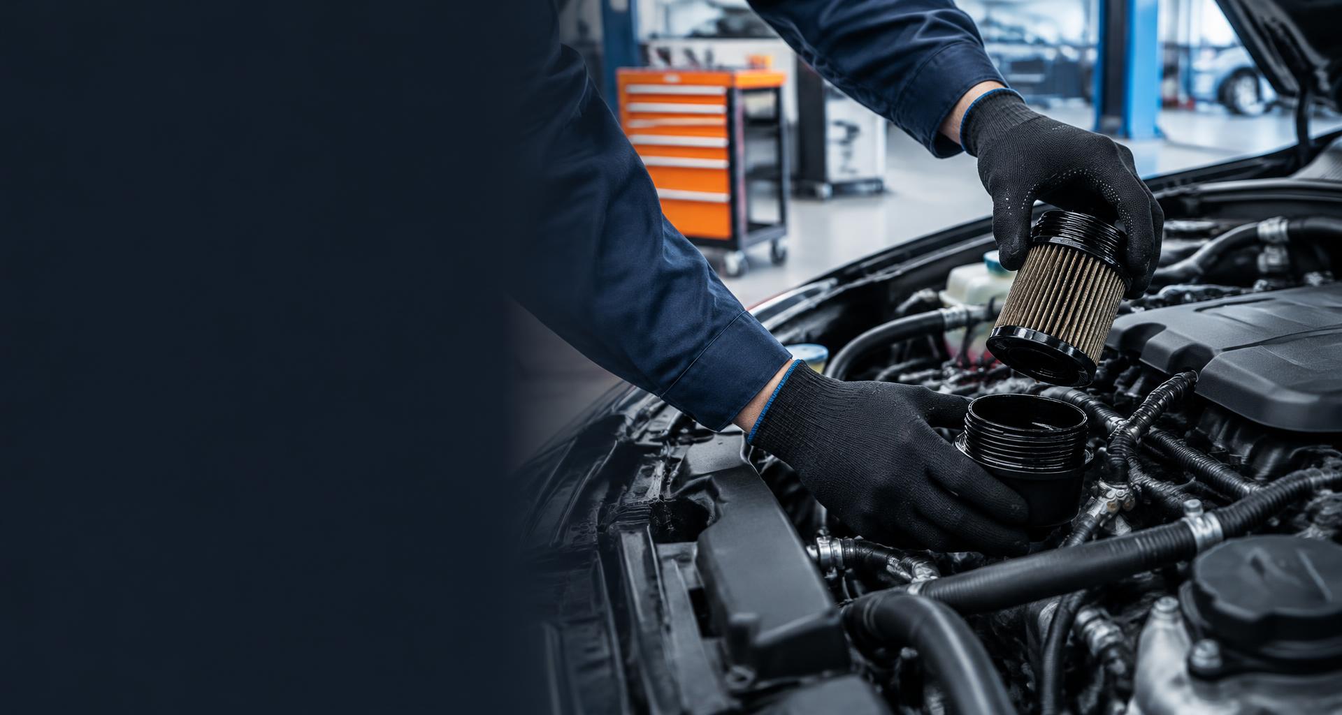Manutenção especializada do motor
